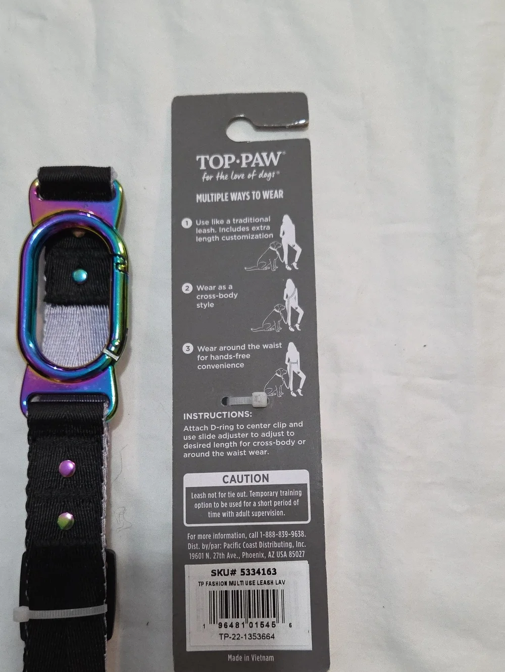 Top Paw Leash, Treat Pouch & Training Whistle